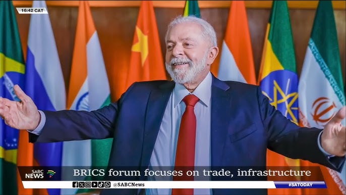 Stavros Nicolaou speaking at BRICS Business Council event